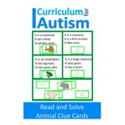Animal Reading Comprehension Clue Cards